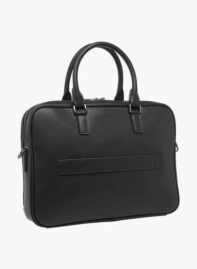 DUCHINI BLACK Men Detachable Strap Portfolio Bag for Men | Best Price UAE